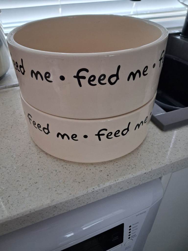 LARGE DOG BOWLS