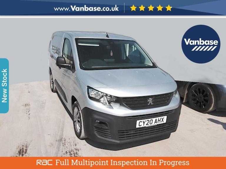 2020 Peugeot Partner 1.5 BlueHDi 850 Professional Long Crew Van Double Cab 6dr Diesel EAT8 LWB E ...