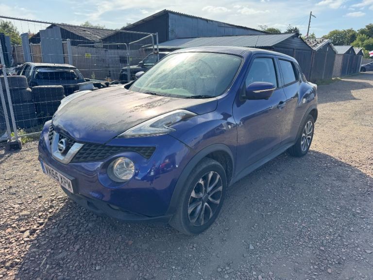 Nissan juke 1.2t manual 2015 blue BREAKING FOR PARTS 