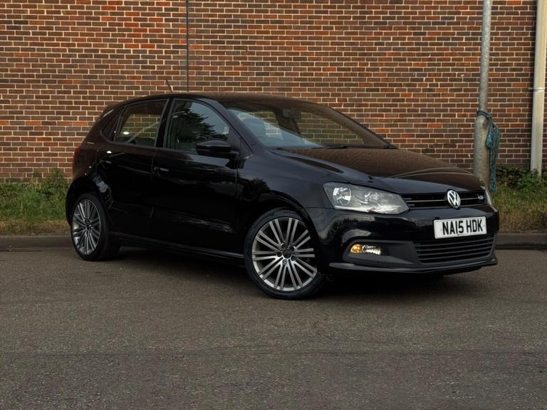 2015 Volkswagen Polo 1.4 TSI BlueMotion Tech ACT BlueGT Euro 6 (s/s) 5dr HATCHBACK Petrol Manual