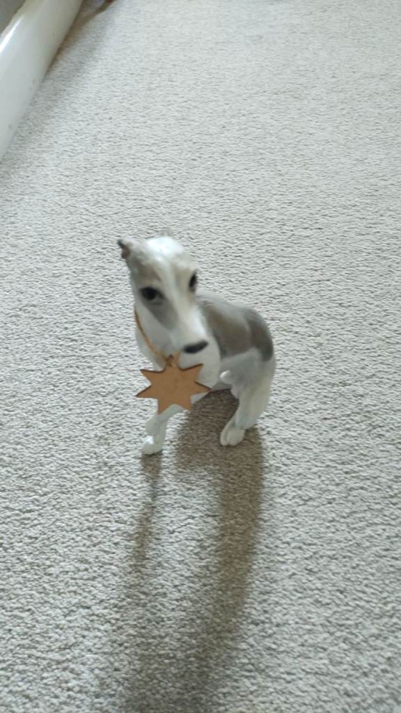 Greyhound ornament.  Ideal mother's day gift