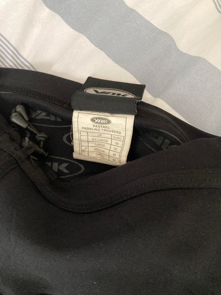 Yak kayak trousers adult medium 