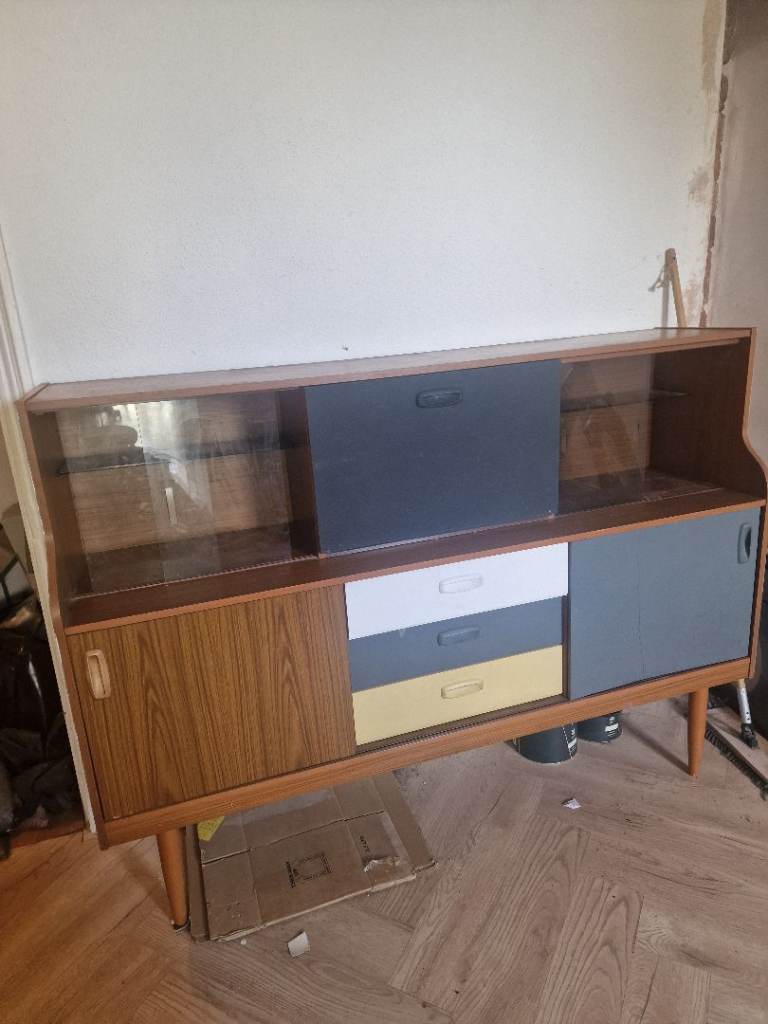 Vintage 60s highboard/sideboard 
