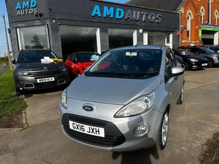 2016 Ford Ka 1.2 Zetec 3dr [Start Stop] HATCHBACK Petrol Manual