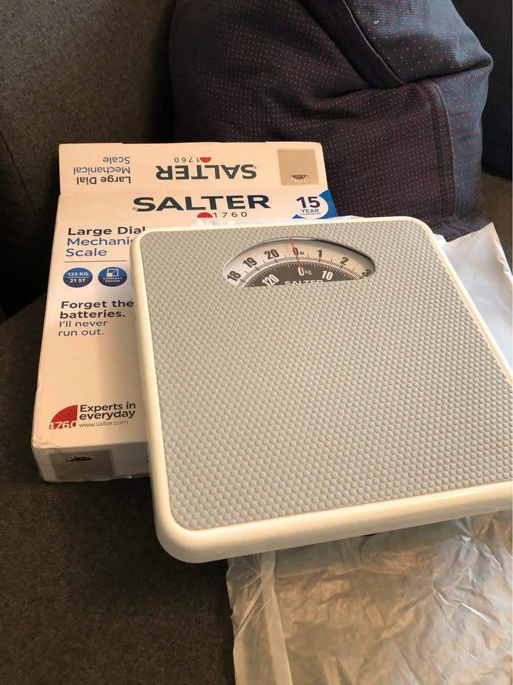 image for Brand new SALTER large Dial Mechanical Scale no battery needed up to £130kg