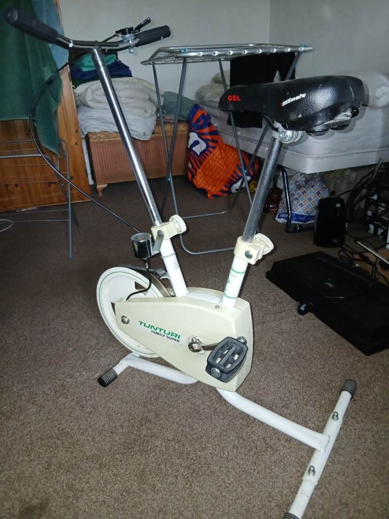 EXERCISE BIKE, FISH TANK STUFF  CAMPER STUFF, BIKE BITS 