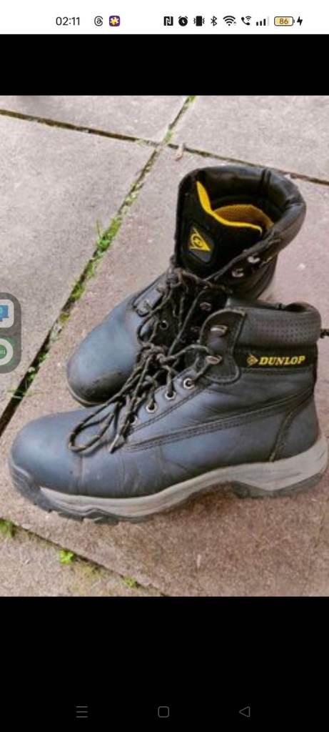 Men's work boots steel toe caps  