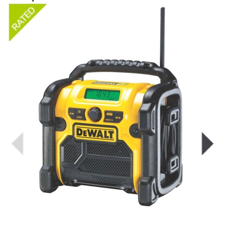 Dewalt radio and battery 