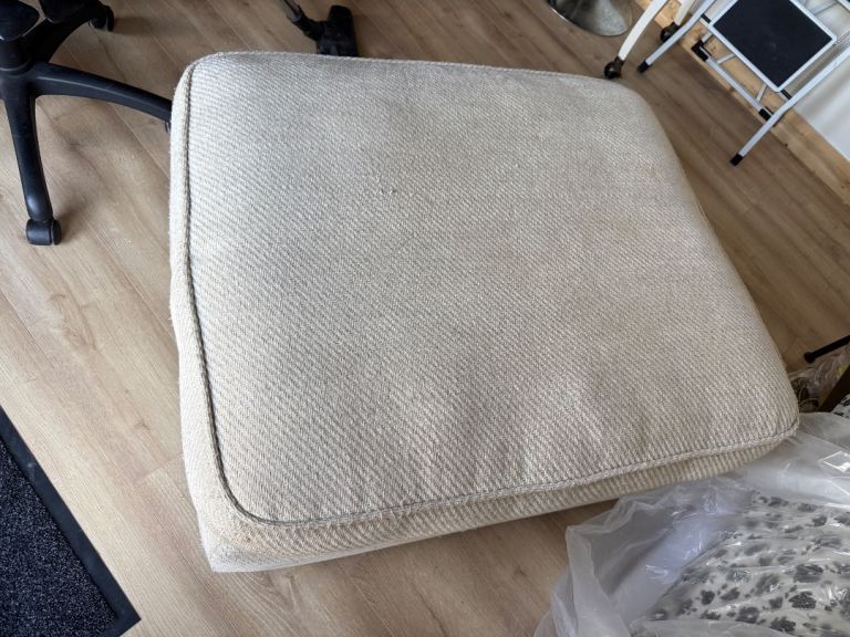 Guest bed/ Fabric foot Stool 