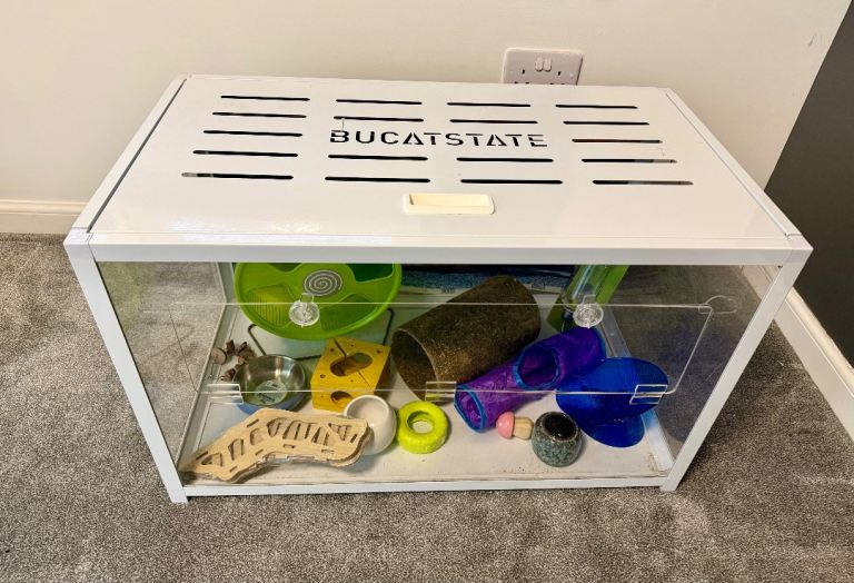 BUCATSTATE Small Animal Cage in White