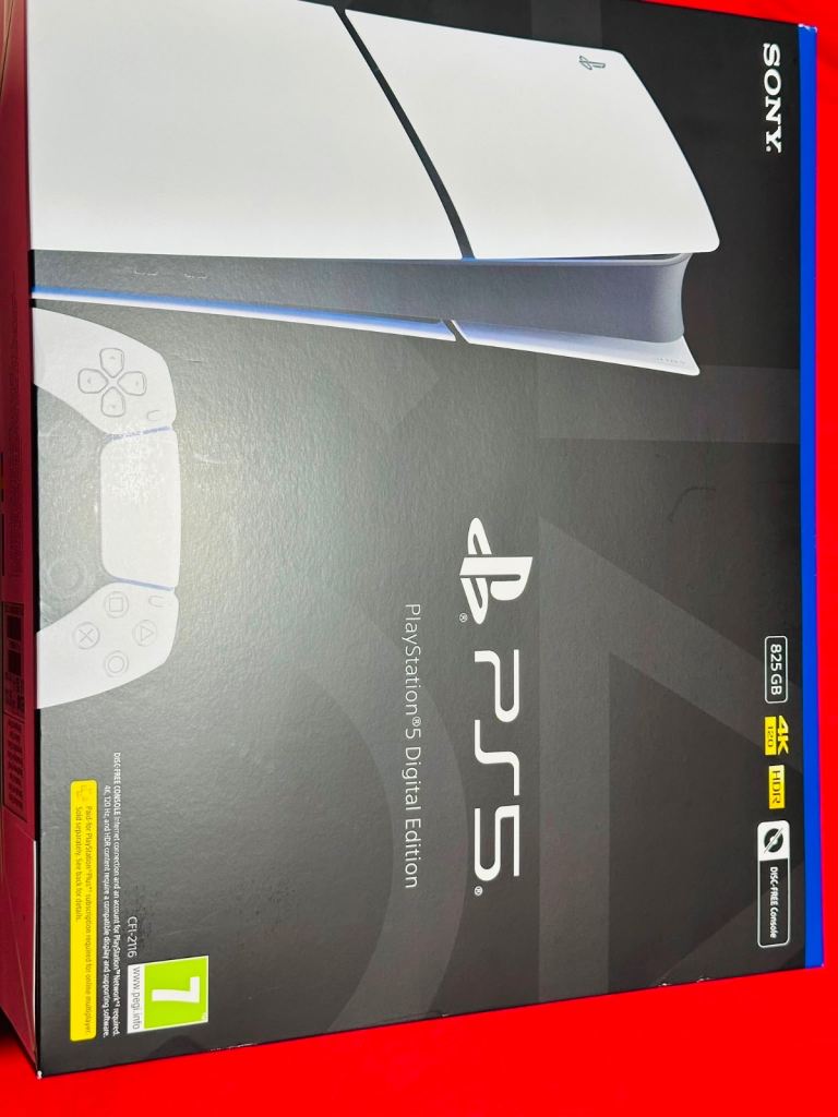 Sony PlayStation 5 Digital Edition Console - Brand New, Boxed