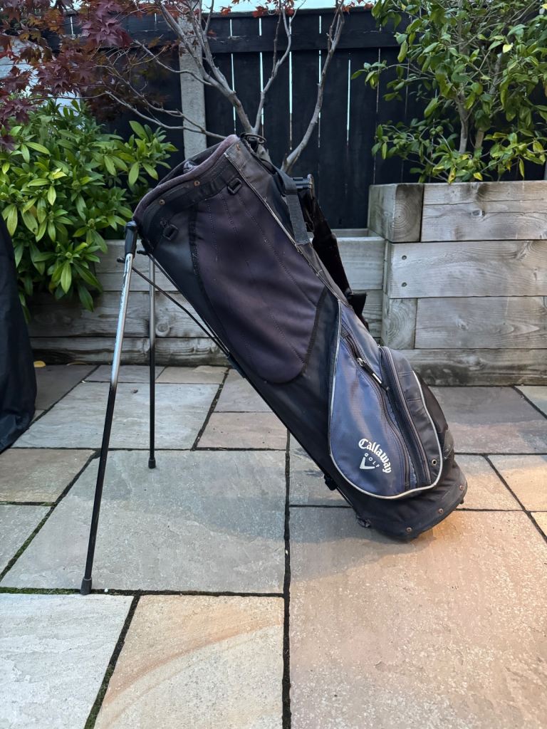 Callaway 6 Way Golf Stand Bag With Carry Handle Izzo Shoulder Strap