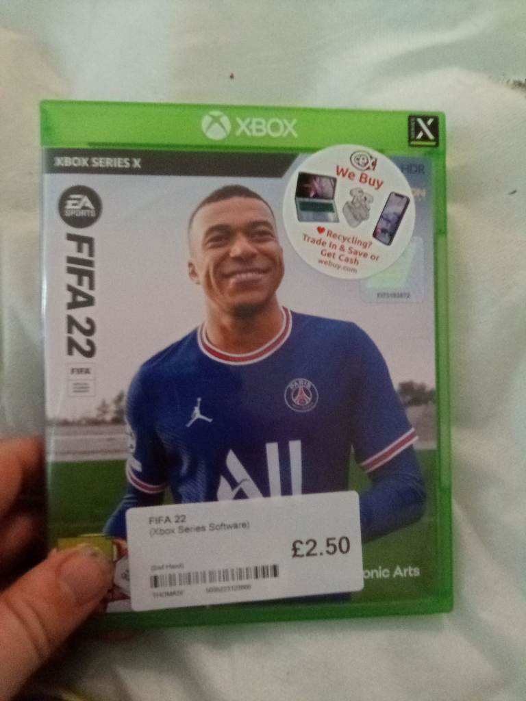 Fifa 22 series x Xbox one game 