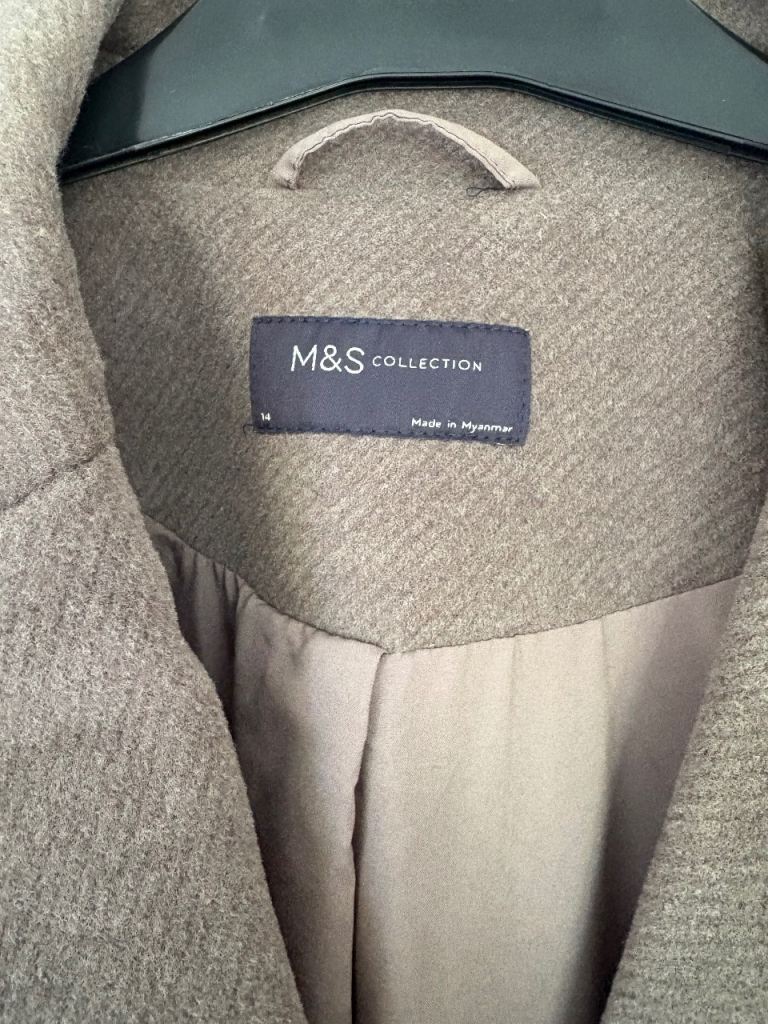 M&S women’s winter coat BNWT size 14