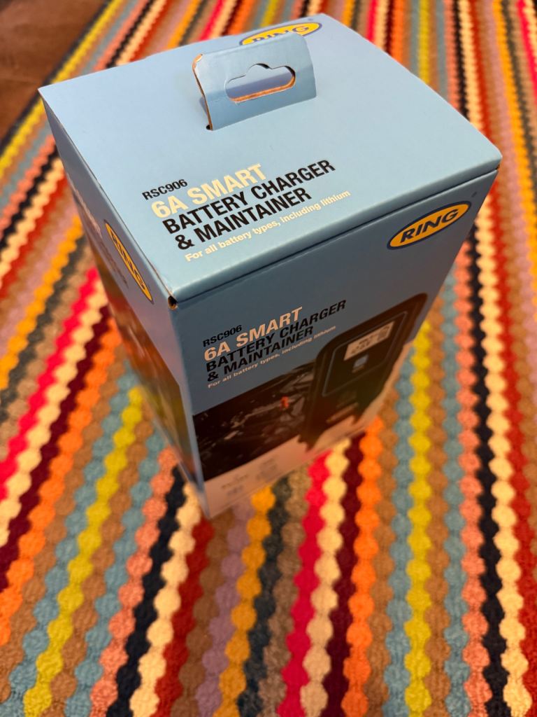 6A RING Smart Battery Charger&Maintainer Brand NEW, Unused