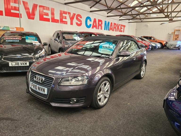 2010 Audi A3 2.0 TDI Diesel Sport Automatic 2-Door Convertible CONVERTIBLE Diesel Automatic