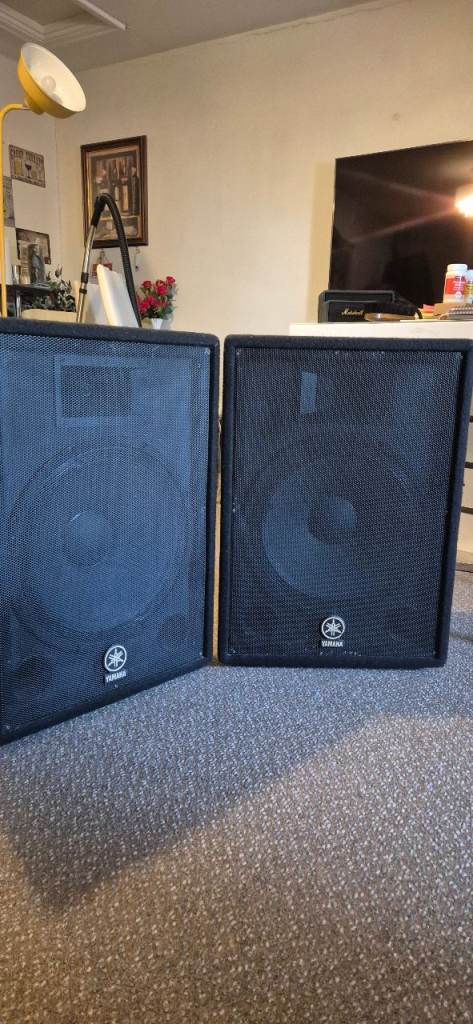 Sold. Yamaha AX15M passive speakers