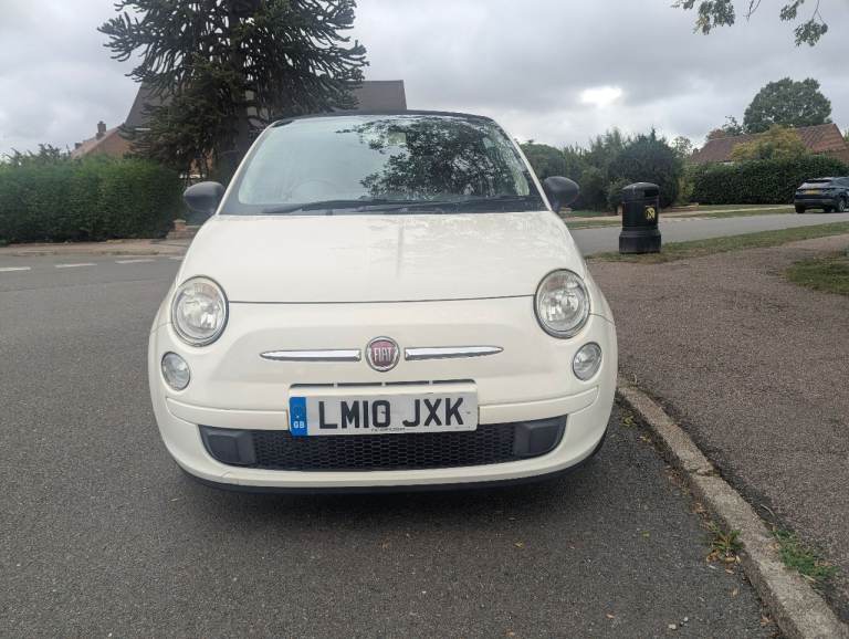 Fiat, 500, Convertible, 2010, Manual, 1248 (cc), 3 doors