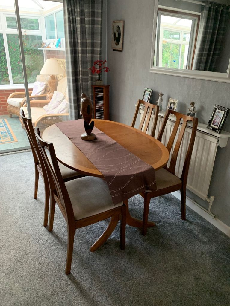 Nathan Dining Table & 4 Chairs