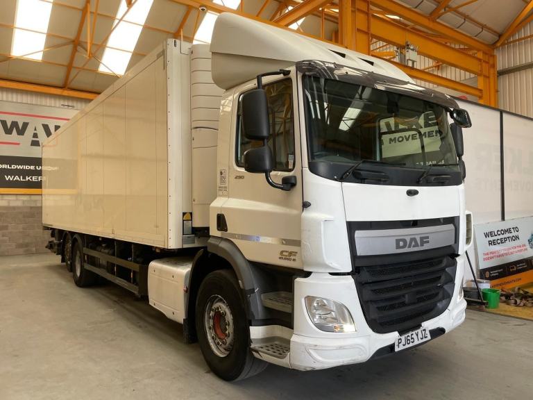 DAF CF290 *EURO 6*, 6X2 26 TONNE INSULATED FRIDGE/FREEZER – 2016 – PJ65 YJZ