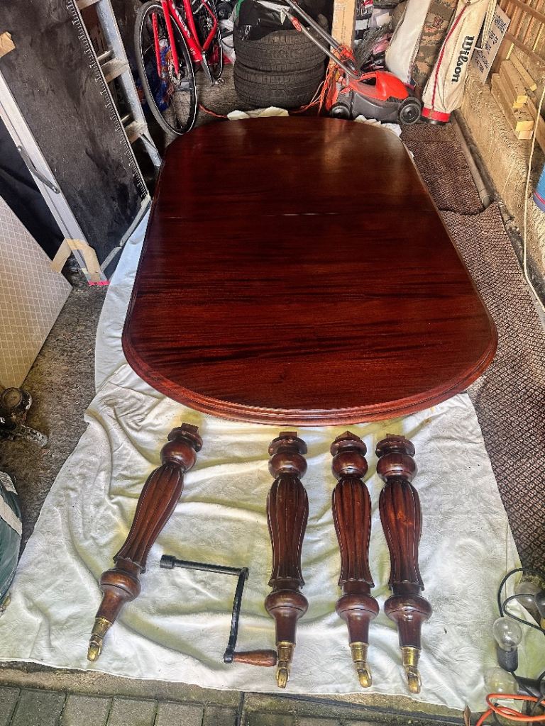 Free…Large oval dining table 