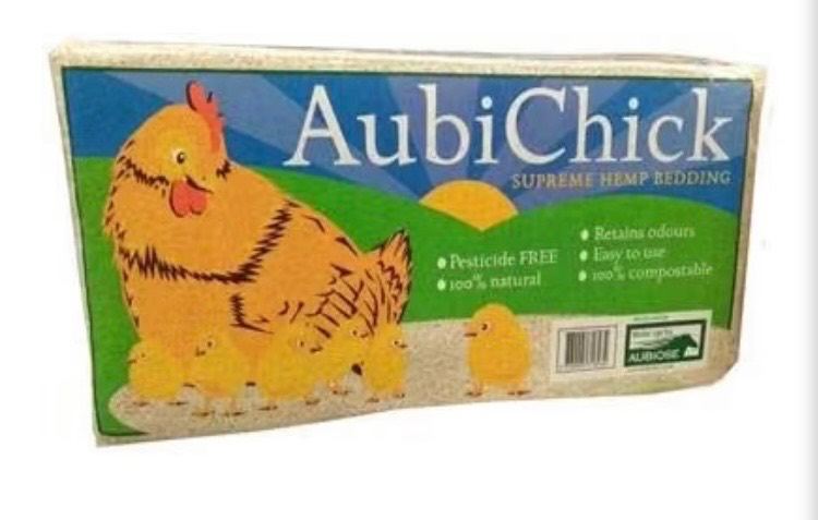 AubiChick hemp animal/poultry bedding 20kg