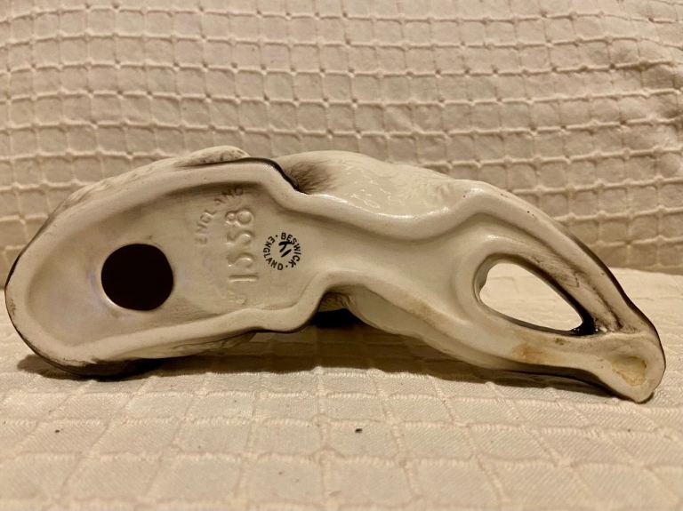 Beswick Porcelain Siamese Cat Ornament 