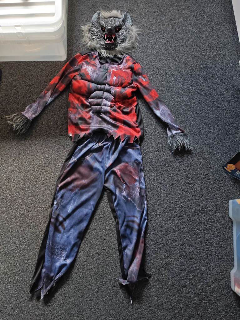 Wolf kids Halloween costume size 5-7