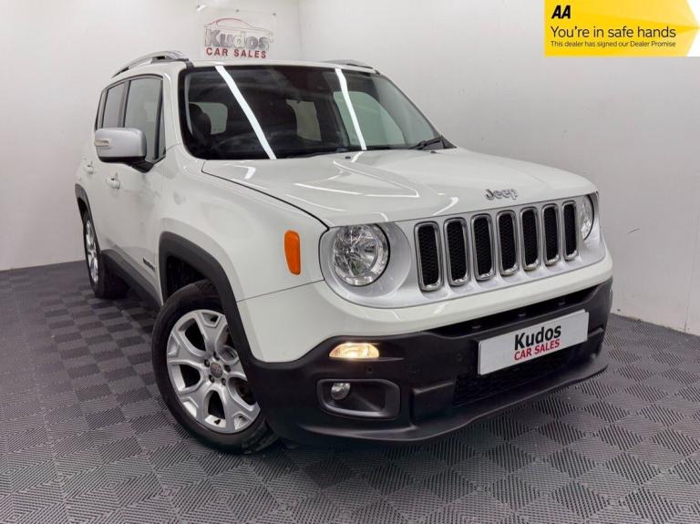 2018 Jeep Renegade 1.4 Multiair LIMITED 5dr - FULL LEATHER - NAV - F+R SENSORS - FSH ESTATE Petro...
