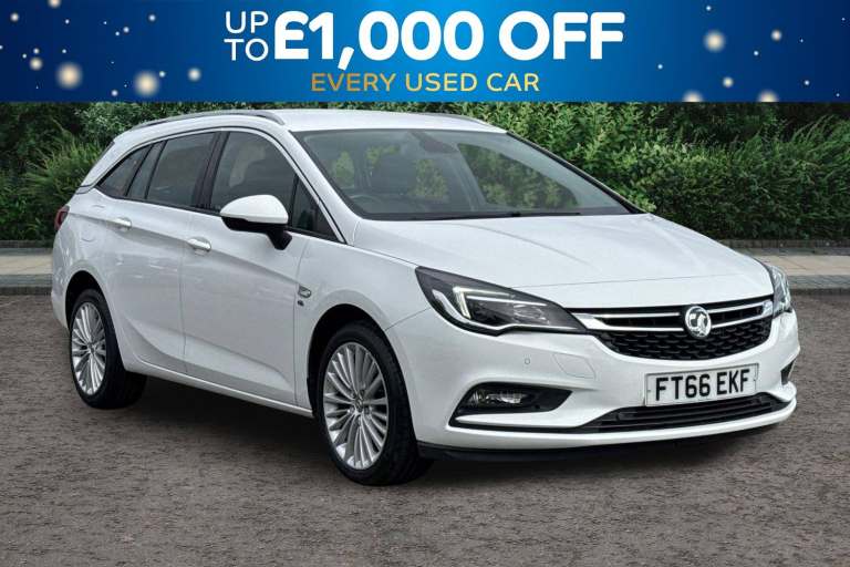 Vauxhall Astra Sports 1.4i Turbo Elite Nav Sports Tourer 5dr Petrol Manual