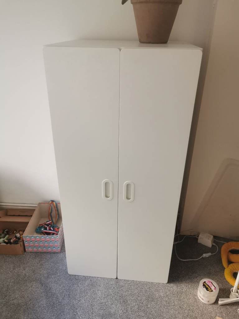 Kids Wardrobe - White, Good Condition
