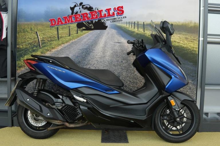 2023 HONDA NSS125 FORZA BLUE MOTORCYCLE SCOOTER