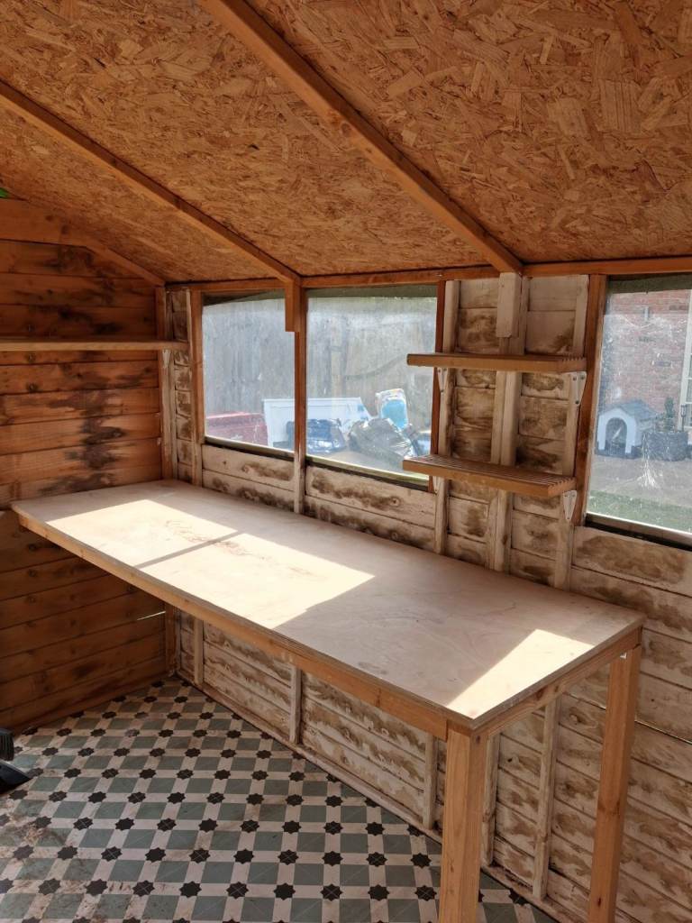 10ft x 8ft Garden Shed 