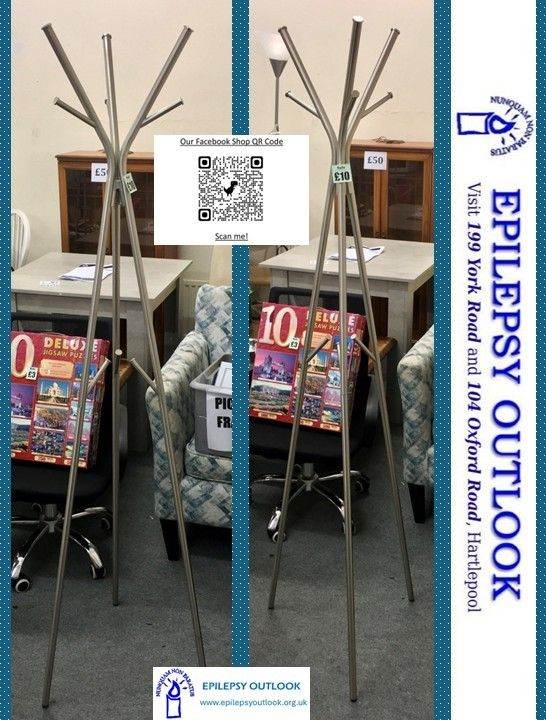 Metal Coat, Hat & Umbrella Stand