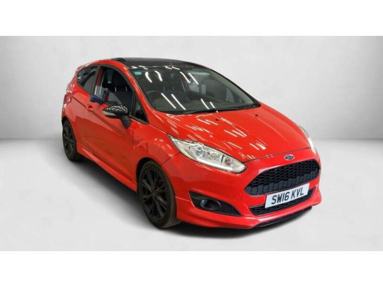 2016 Ford Fiesta 1.0 EcoBoost 140 Zetec S Red 3dr HATCHBACK PETROL Manual