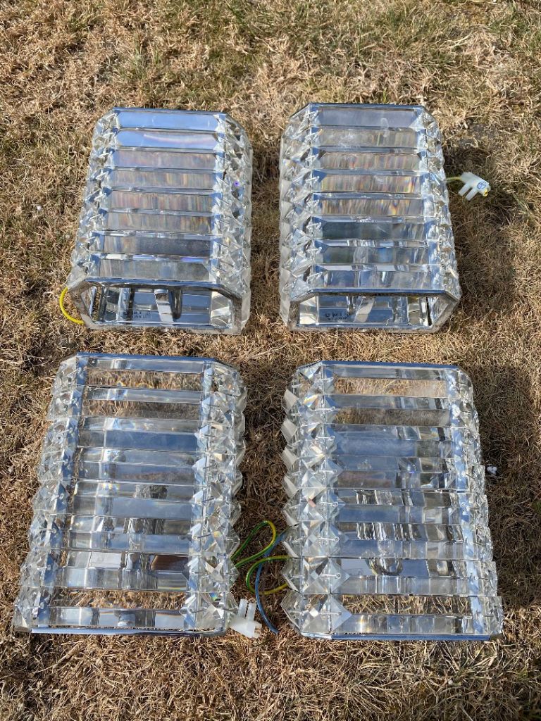 Four John Lewis Glass Wall Lights CFH403067 | in Stoke Bishop, Bristol ...