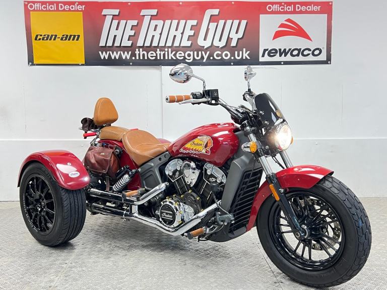 2015 INDIAN SCOUT TRIKE - 13,700 MILES 