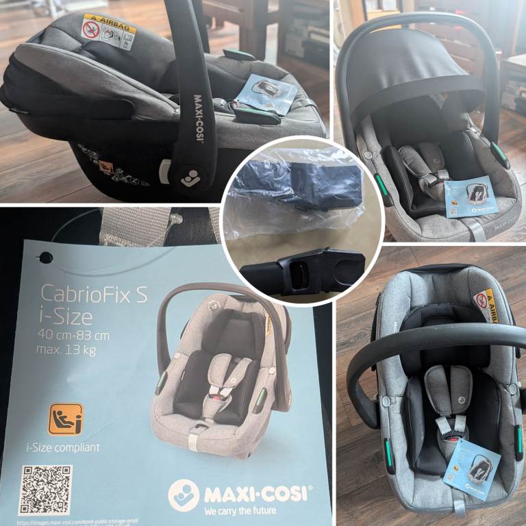 Brand new - unused Maxi Cosi - baby car seat (labels attached )