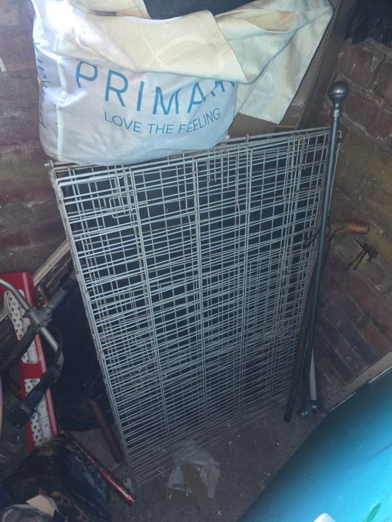 Large dog cage