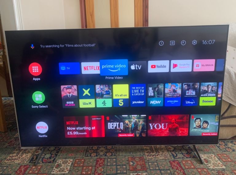 SONY BRAVIA KD65XH8096BU 65 Inch Smart 4K Android Ultra HD HDR LED TV with Google Assistant