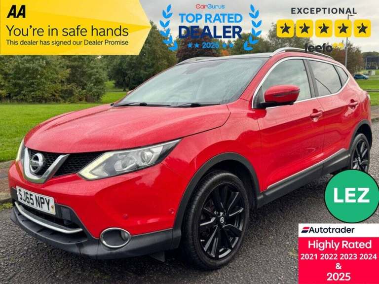 2015 Nissan Qashqai 1.5 dCi Tekna SUV 5dr Diesel Manual 2WD Euro 6 (s/s) (110 ps) HATCHBACK Diese...