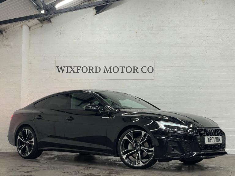 2022 Audi A5 2.0 TDI 40 Black Edition Sportback S Tronic quattro Euro 6 (s/s) 5dr HATCHBACK Diese...