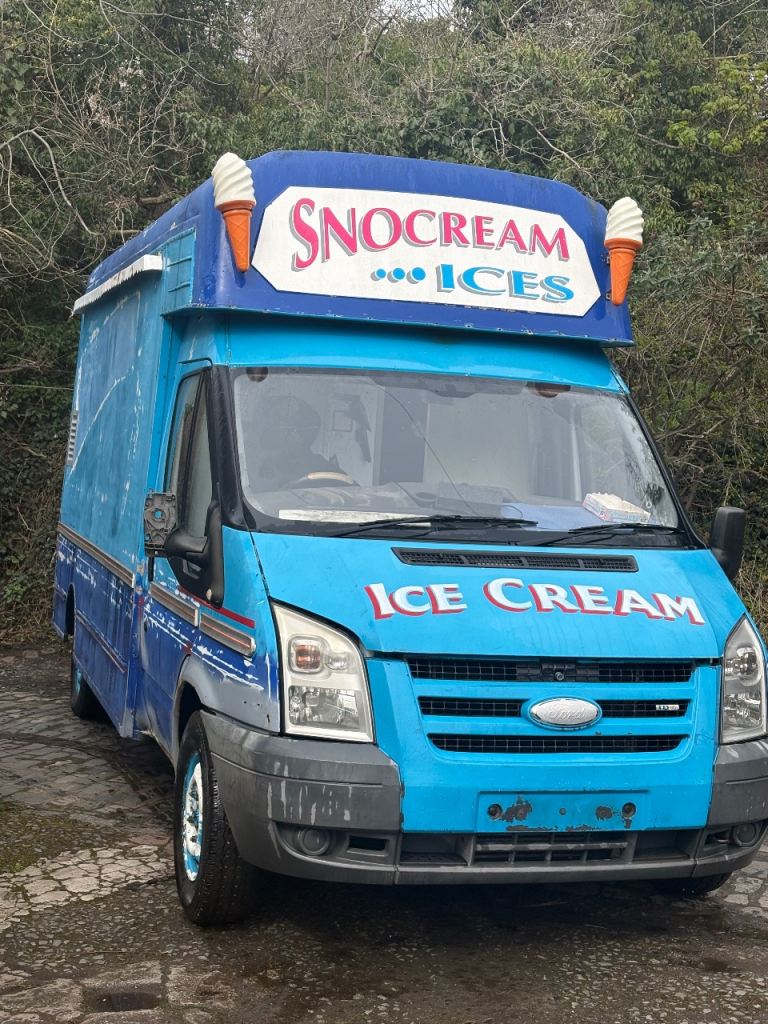 Ford transit ice cream van