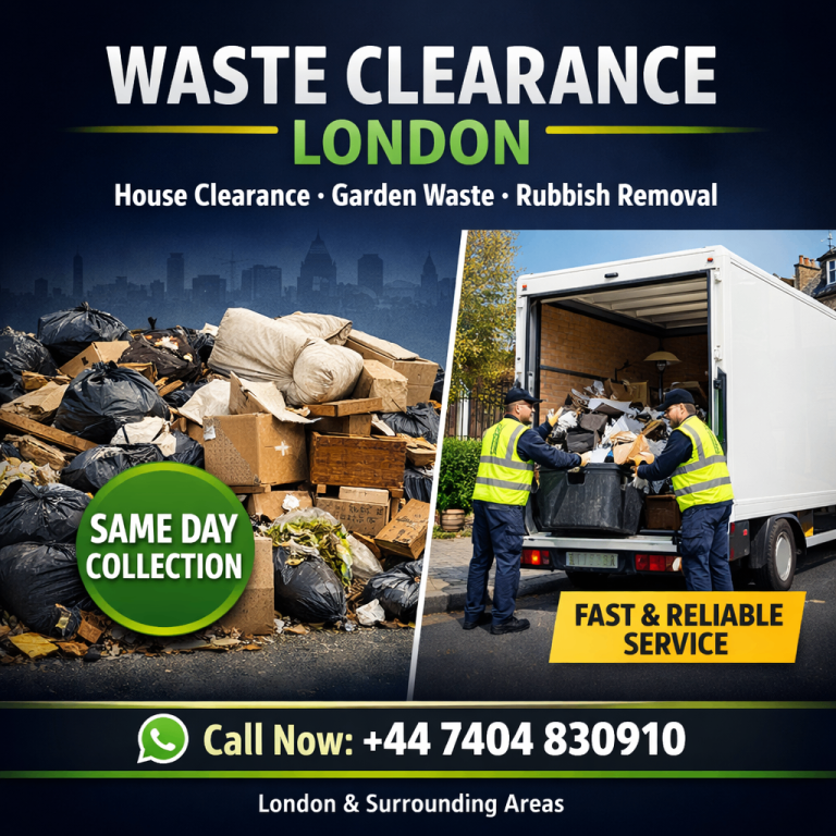 Waste Clearance London | Same Day Rubbish Removal | Cheap Prices