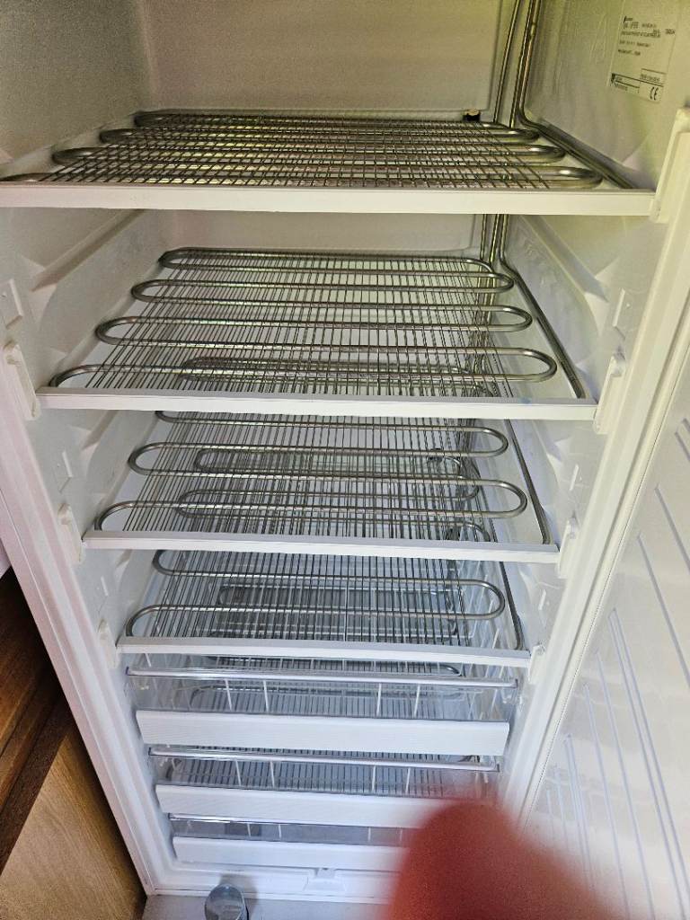 White Freestanding Freezer – Good Condition