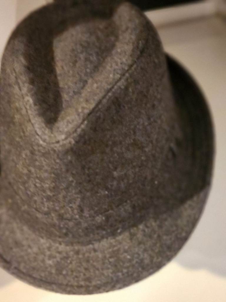 French Connection Felt Panama Fedora Grey. New never used.Hat.Size Small to Medium