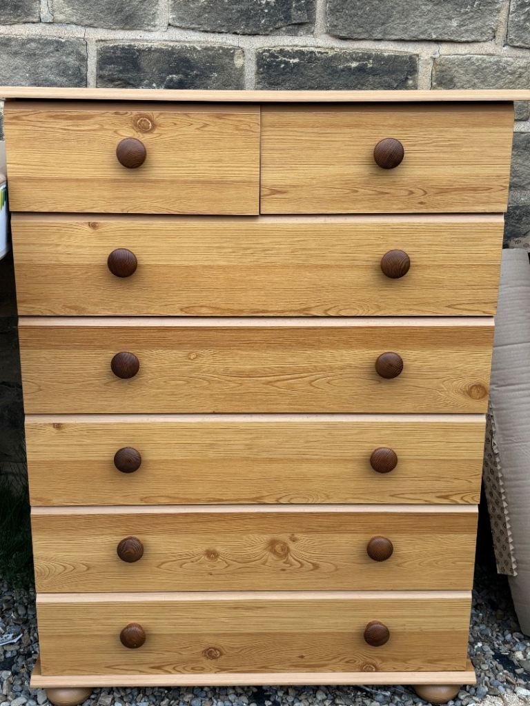 Wooden Chest of Drawers - Good Condition
