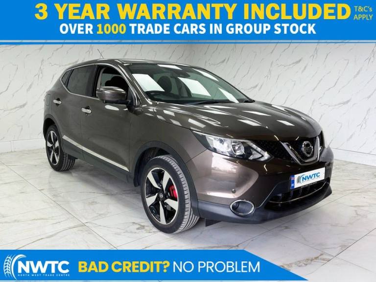 2015 Nissan Qashqai 1.6 dCi n-tec SUV 5dr Diesel Manual 2WD Euro 5 (s/s) (130 ps) F/S/H X9! HATCH...