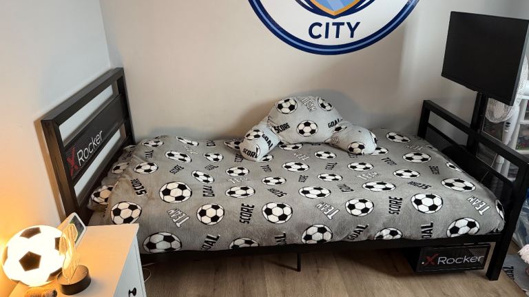 X rocker gaming tv bed