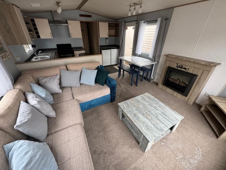 3 Bed ABI Static Caravan DG, CH, New Carpets - Offsite Sale / Self Build / Farms